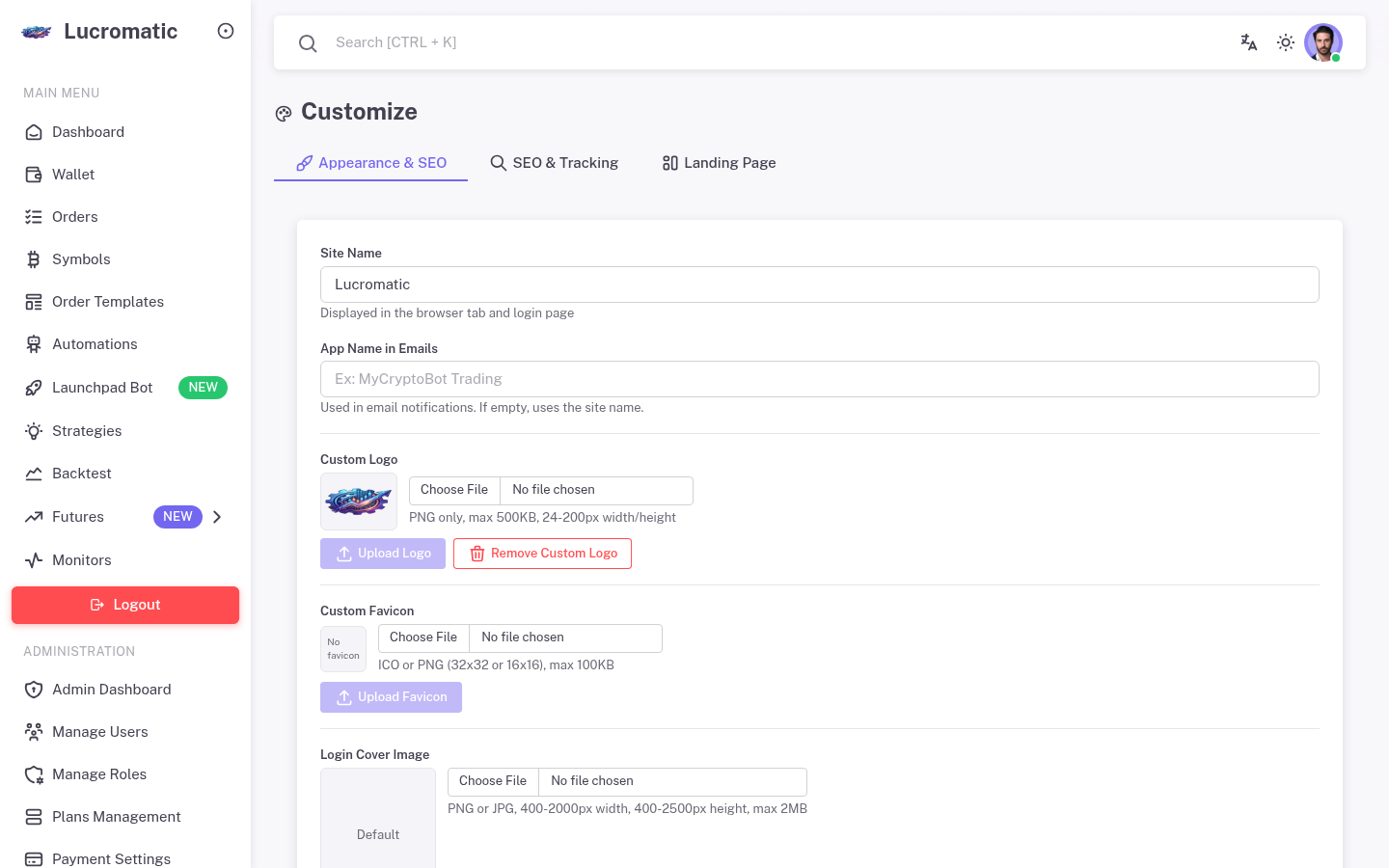 White-Label Customization